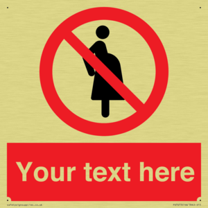 Custom prohibition not for pregnant women